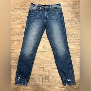 Flying Monkey high rise ankle skinny Women's Blue Jeans size 29